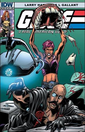 G.I. Joe: A Real American Hero issue 203 S L Gallant Cover