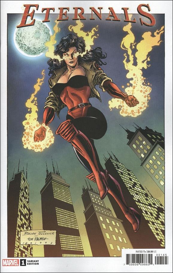 Eternals (2021) issue 1-RO Brian Pelletier 1:50 Hidden Gem Cover