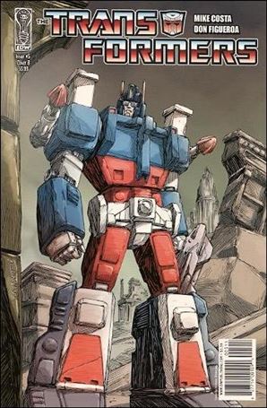 Transformers (2009) issue 5-B Andrew Wildman Cover