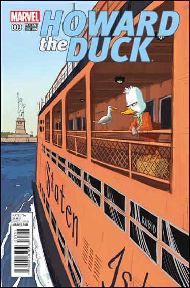 Howard the Duck (2015) issue 3-C New York City Cover