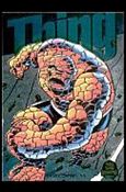 Marvel Universe: Series 5 (Power Blast Subset) card 9-B Thing (Silver Foil)