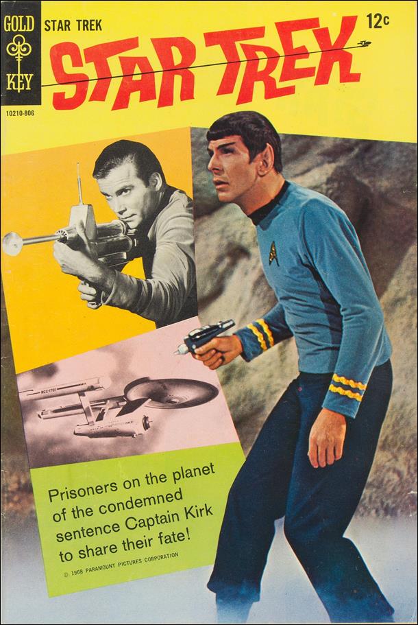 Star Trek (1967) issue 2-C Photo Back Cover
