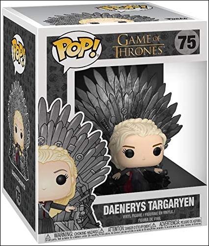 POP! Game of Thrones figure 75 Daenerys Targaryen on Iron Throne