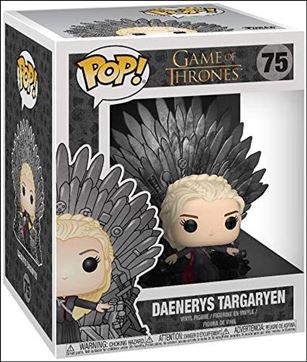 POP! Game of Thrones figure 75 Daenerys Targaryen on Iron Throne