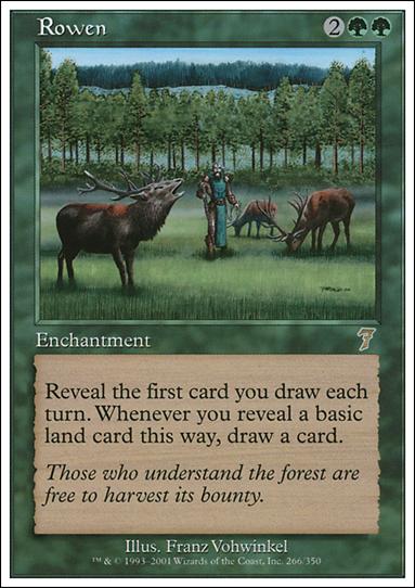 Magic the Gathering: 7th Edition (Base Set) card 266 Rowen