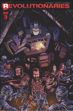 Revolutionaries issue 3-D Ron Joseph 1:xx Cover