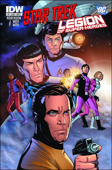 Star Trek/Legion of Super-Heroes issue 4-B Chris Sprouse 1:5 Cover