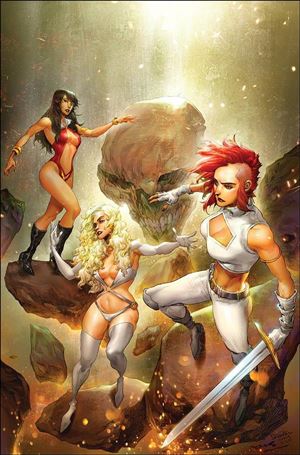 Sacred Six issue 11-K Raymund Bermudez 1:20 Virgin Cover
