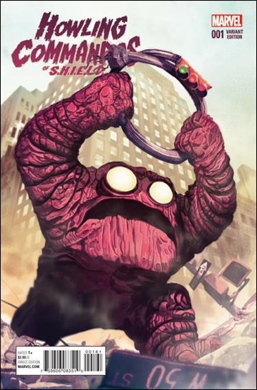 Howling Commandos of S.H.I.E.L.D. issue 1-B Mike Del Mundo 1:10 Kirby Monsters Cover