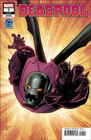 Deadpool (2018) issue 7-C David Marquez Fantastic Four Villains Cover