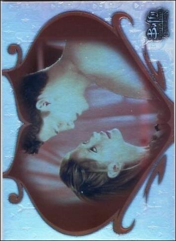 Buffy the Vampire Slayer: Connections (Parallel Foil Base Set) card BC-3 Buffy + Angel: First Love Connection