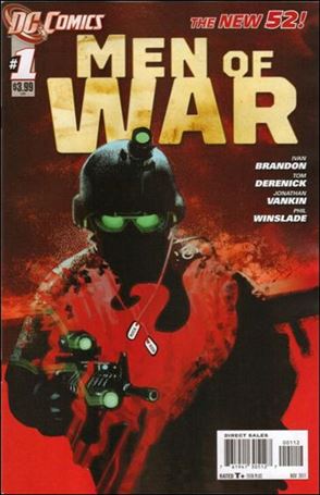 Men of War (2011) issue 1-B Red Cover (2nd Printing)