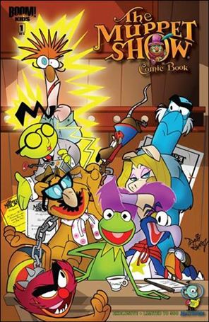 Muppet Show issue 1-E Dave Alvarez Meltdown Comics Cover 1/500
