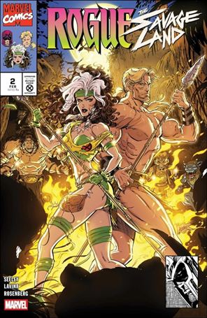 Rogue: The Savage Land issue 2 Kaare Andrews Cover