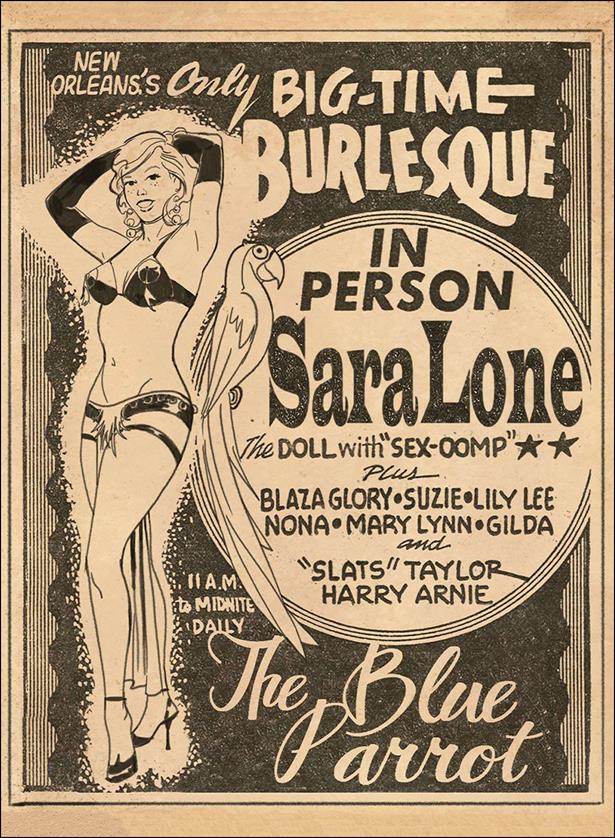 Sara Lone issue 1-F David Morancho 1:10 Burlesque Cover 