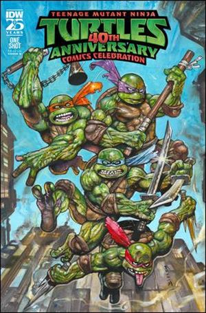 Teenage Mutant Ninja Turtles: 40th Anniversary Comics Celebration issue One Shot-B Simon Bisley Cover