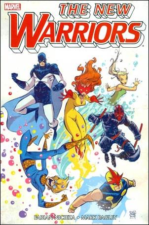 New Warriors Omnibus issue 1 Skottie Young Cover