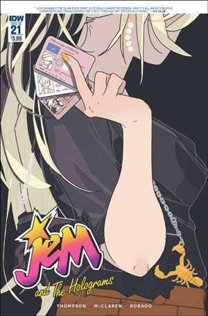 Jem and the Holograms issue 21 Meredith McClaren Cover