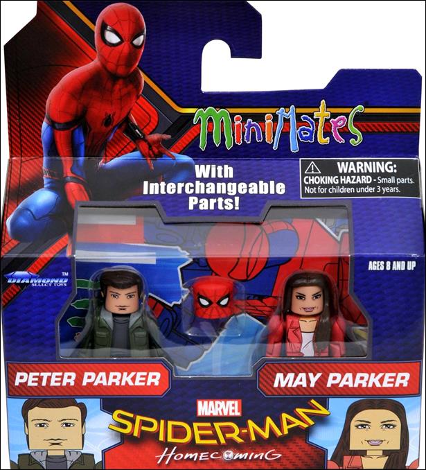 Marvel Minimates figure 235 Peter Parker & May Parker