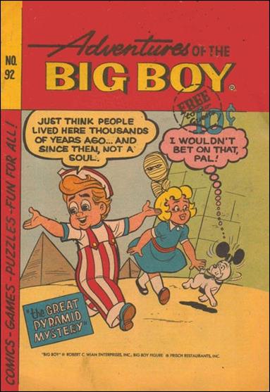 Adventures of the Big Boy issue 92 East Coast Cover