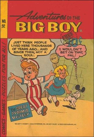 Adventures of the Big Boy issue 92 East Coast Cover