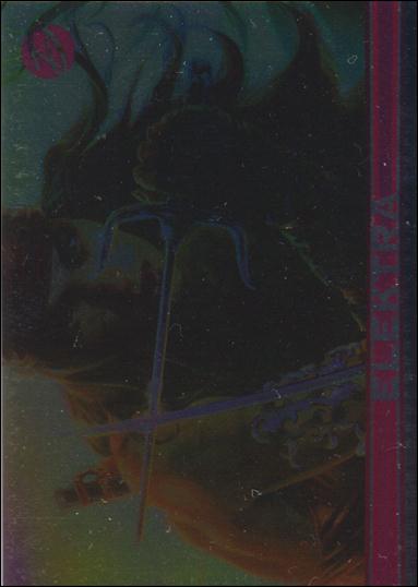 Marvel Dangerous Divas (Parallel Foil Base Set) card 32 Elektra