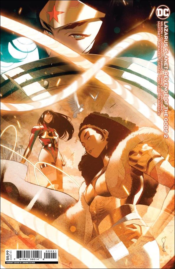 Lazarus Planet: Revenge of the Gods issue 2-B Simone Di Meo Cardstock Cover