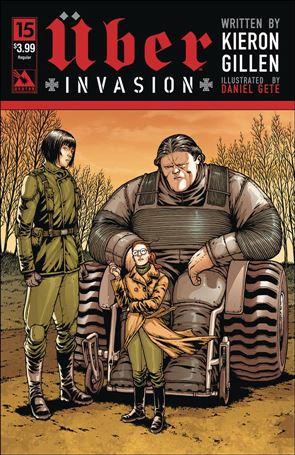 Uber: Invasion issue 15 Daniel Gate Regular Cover