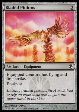 Magic the Gathering: Scars of Mirrodin (Base Set) card 140 Bladed Pinions
