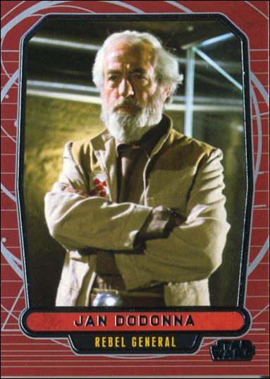 Star Wars Galactic Files (Base Set) card 117 Jan Dodonna Rebel General