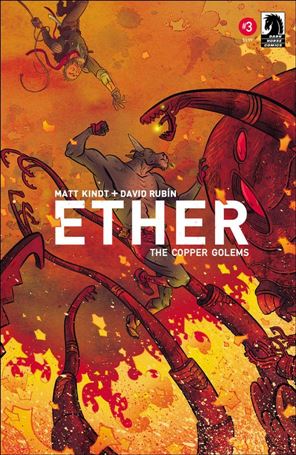 Ether: The Copper Golems issue 3 David Rubin Cover