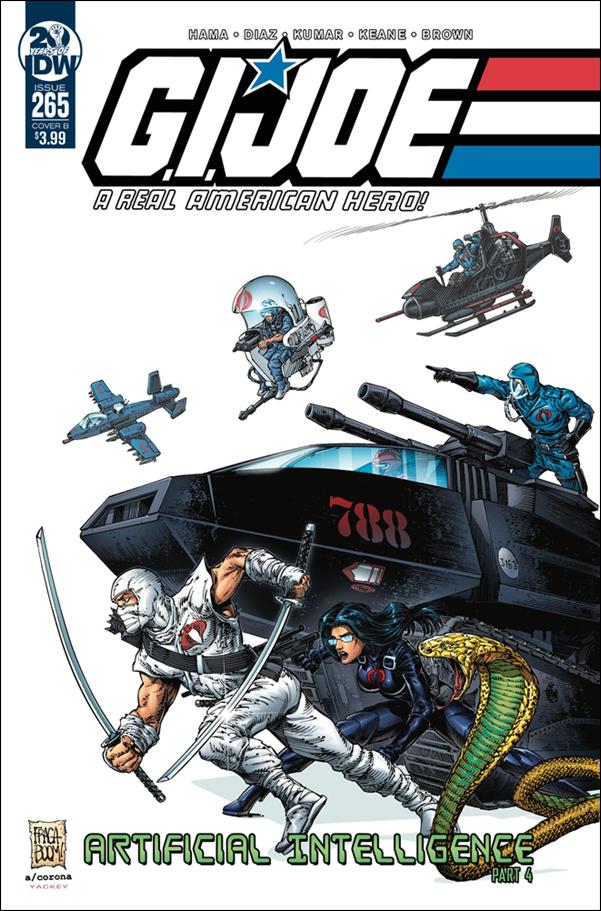 G.I. Joe: A Real American Hero issue 265-B Dan Fraga Cover