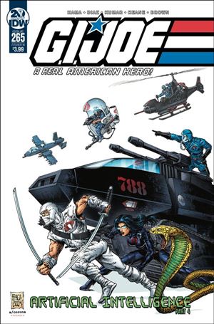 G.I. Joe: A Real American Hero issue 265-B Dan Fraga Cover