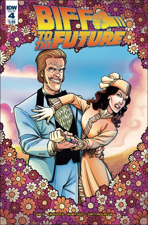 Back to the Future: Biff to the Future issue 4 Alan Robinson Cover