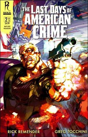 Last Days of American Crime issue 2-B Greg Tocchini Cover