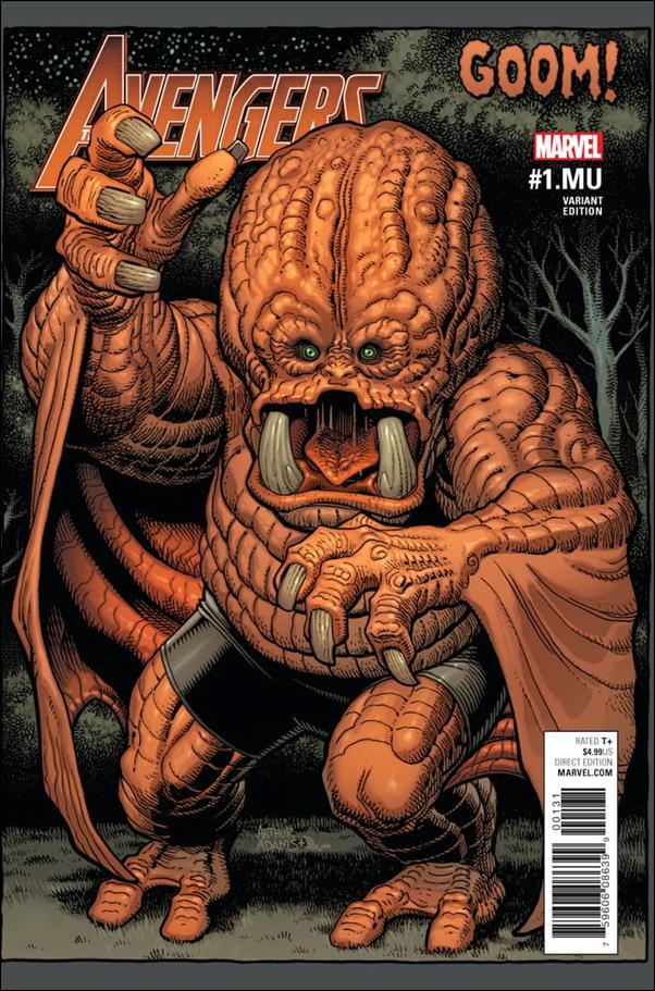 Avengers (2017) issue 1.MU-C Arthur Adams Cover