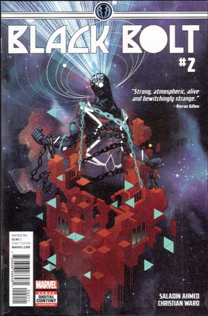 Black Bolt issue 2 Christian Ward Cover