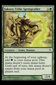 Magic the Gathering: Betrayers of Kamigawa (Base Set) card 142 Sakura-Tribe Springcaller