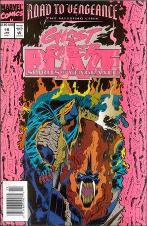 Ghost Rider/Blaze: Spirits of Vengeance issue 15-B Australian Price Cover