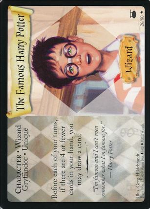 Harry Potter: Diagon Alley (Base Set) card 26 The Famous Harry Potter