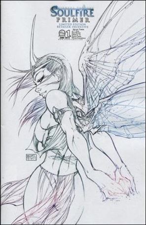 Michael Turner's Soulfire Primer (2012) issue 1-B Michael Turner 1:15 Sketch Cover