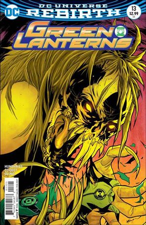 Green Lanterns issue 13-B Emanuela Lupacchino Cover