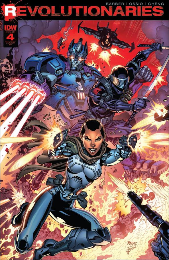 Revolutionaries issue 4-D John Royle 1:10 Cover