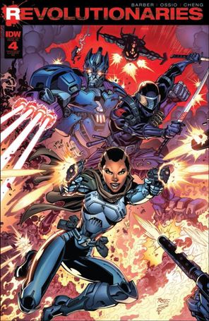 Revolutionaries issue 4-D John Royle 1:10 Cover