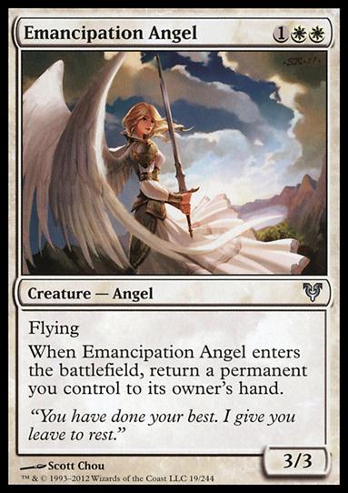 Magic the Gathering: Avacyn Restored (Base Set) card 19 Emancipation Angel