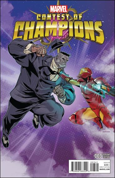 Contest of Champions issue 3-E Kalman Andrasofszky 1:25 Cover