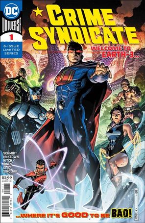 Crime Syndicate issue 1 Jim Cheung Cover