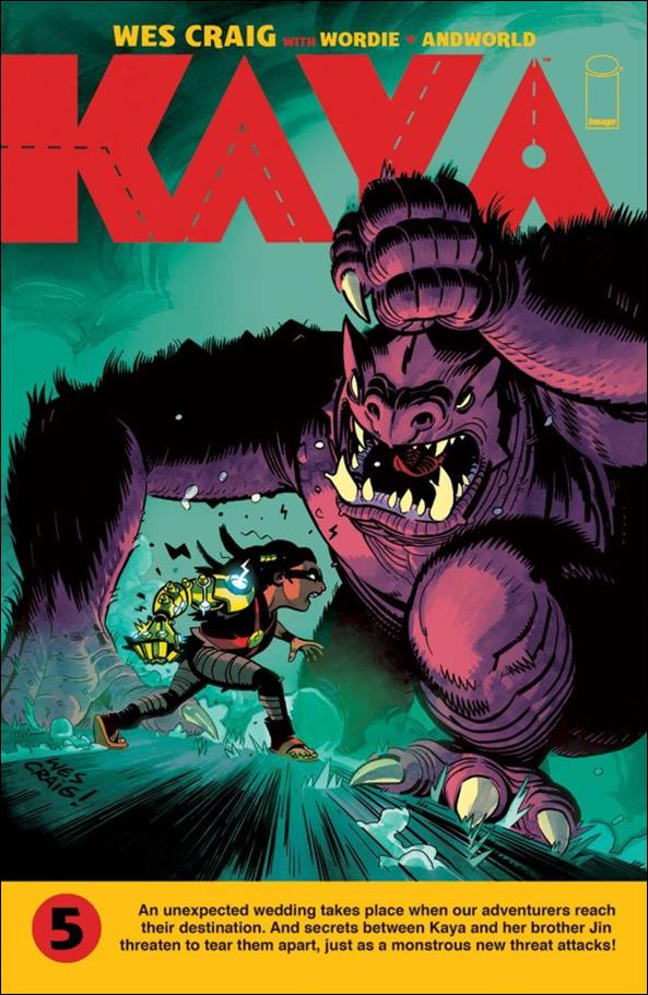 Kaya issue 5 Wes Craig Cover A