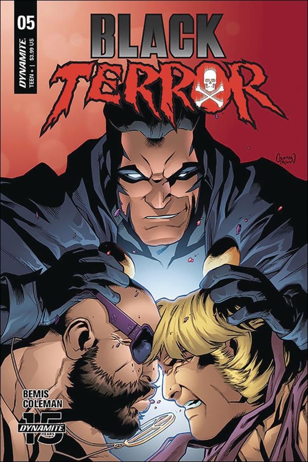Black Terror (2019) issue 5-C Ruairi Coleman Cover