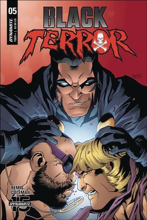 Black Terror (2019) issue 5-C Ruairi Coleman Cover